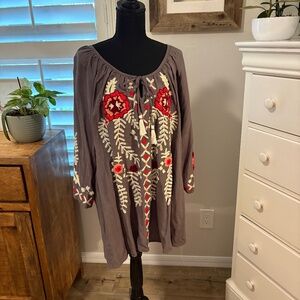 Angel Heart Boutique AHB EXCLUSIVE: GORGEOUS LOVE TOP - GREY, 2X